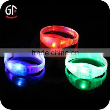 Hot Promotional Giveaways High Quality Led Flash Party Light Up Bracelet