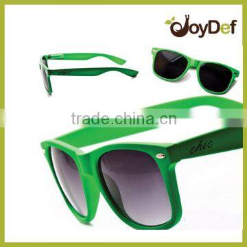 Custom logo cheap plastic unisex all age sunglasses