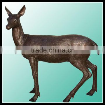 Cheap Brass Deer Statues For Garden Decoration