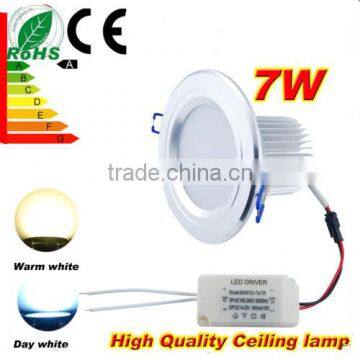 7w led ceiling recessed lighting