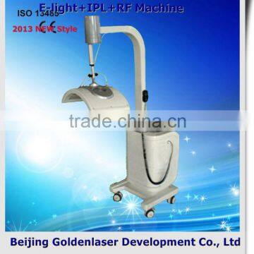 2013 laser tattoo removal slimming machine cavitation E-light+IPL+RF machine portable for permanent hair removal