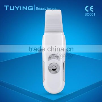 face beauty machine skin scrubber ultrasound galvanic with CE