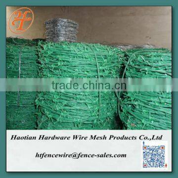 25kg plastic PVC coated barbed wire (made in China Anping )