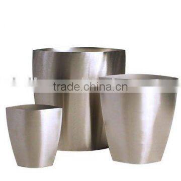 stainless steel flowerpot