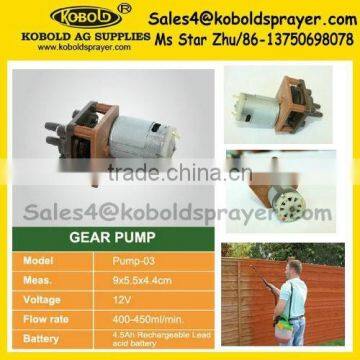 (Pump-03) 12V fence painting sprayer pump