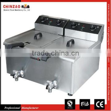 HIGH QUALITY COMMERCIAL DEEP ELECTRIC DOUNT FRYER WITH CE APPROVED