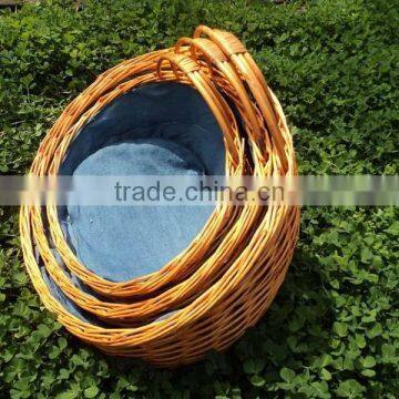 Nice Look Wicker Dog Bed And Canopy photo-2