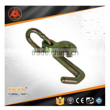 Cluster foeged J cargo hook with C-type eye grab hooks