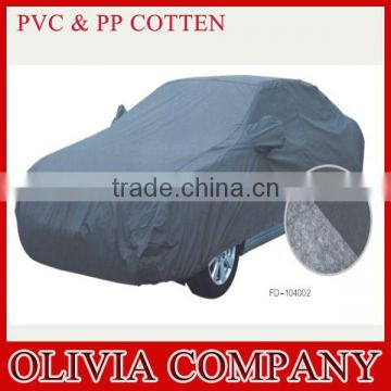 PVC & PP cotton car cover made in China