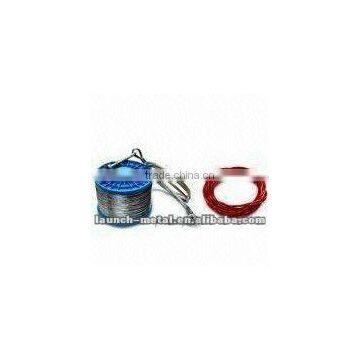 Ungalvanized/Galvanized Steel Wire Rope, Used in Various Equipment