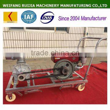 Hand push type diesel engine water pump for sale, diesel engine water pump sprinkler irrigation machine for tractors !