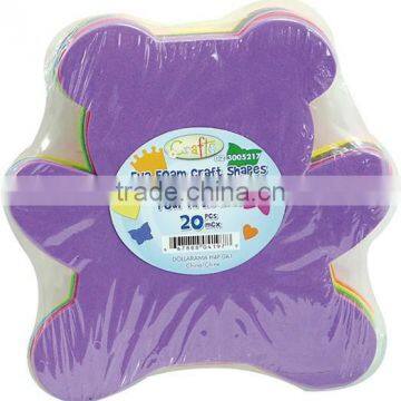 20 pcs eva foam mat bear shapes