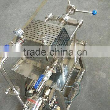 Stainless Steel SS 304/316 Wine Plate Filter Press From Wenzhou photo-2