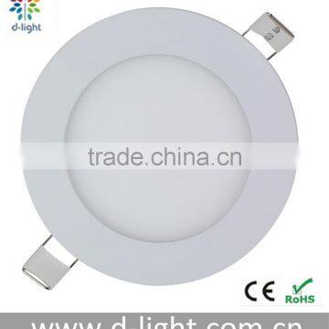 Round Thin Led Panel Light 118mm 6W 540LM Aluminum Alloy Led Ceiling Light Wholesale From China photo-2