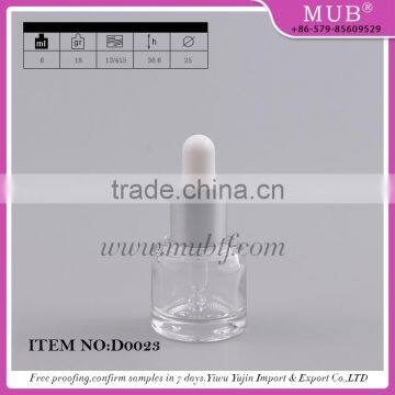 Special Design 12ml Round Shaped Glass Essential Oil Bottles With Aluminum Cap Dropper