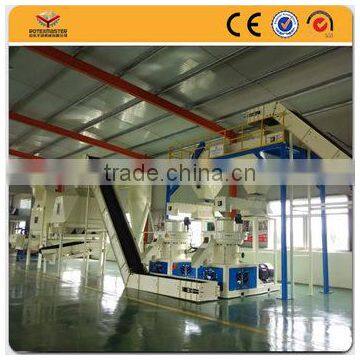 High performance big profile miscanthus pellets making machine with CE approved