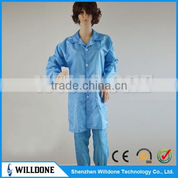 Hot Sale Antistatic Cleanroom ESD Smock