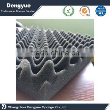 breathable 10 years high quality wave shaped sound insulation sponge factory price acoustic foam