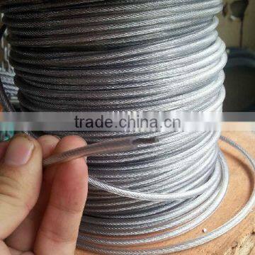Galvanized Steel Wire Rope With Pvc Coated 5-7mm All Color photo-2