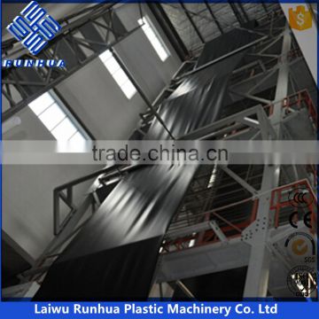 Waterproof LDPE geomembrane extruder machine