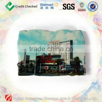 Tourist souvenir 4C printing magnet