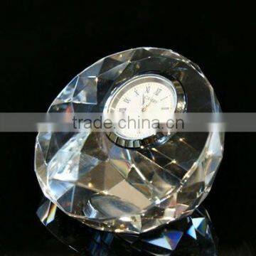 Clock crystal clock for paperweight