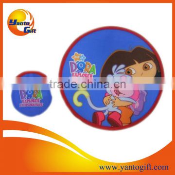 Promotional foldable frisbee