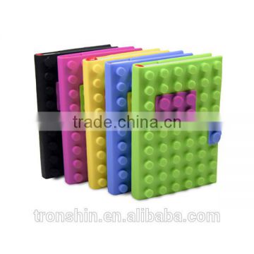 Factory Price 100% Silicone Washable Jelly Book Cover