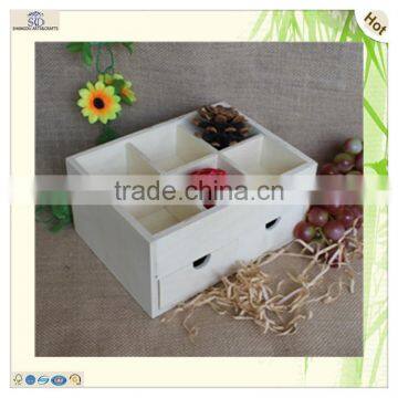 Hot Sale 2 Drawers 6 Compartments Wood Cash Tray photo-5