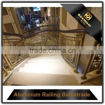 Fine Carving Art Design Aluminum Indoor Antique Stair Railings photo-2