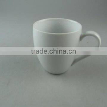 Wholesale Stock white blank ceramic mug,plain white coffee mug