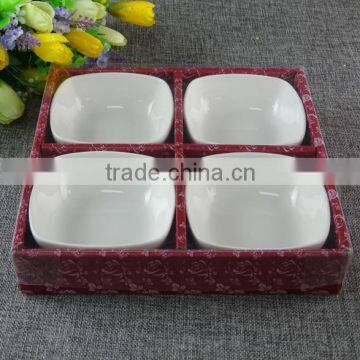 Wholesale Stock Porcelain Chafing Dish With Decal Print Color Box Packing photo-2