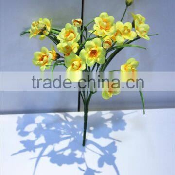 Home Garden Decoration 30cm Hight Yellow Small Criste Marine Artificial Wedding Flowers EXLH03 0402 photo-2