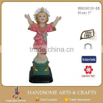 5 Inch Resin Craft Religious Items Christmas Decoration Resin Nino Baby Jesus Statue photo-4