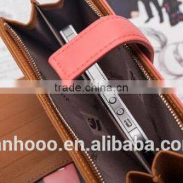 Women's Genuine Leather Wallet Trifold Card Money Long Purse Hot photo-5