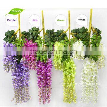 GNW FLV24 wedding and party decoration artificial wisteria flower for sale