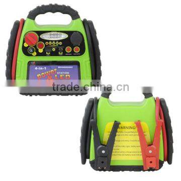 163550 4 in 1 8 LED Work Light Portable Power Bank Vehicle Car Jump Starter photo-2