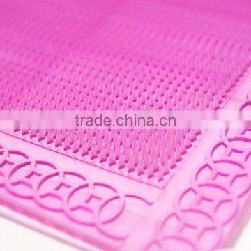 2016 Hot Sale Any Thickness Flower Pvc Bath Mat