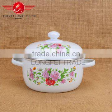 Promotional Custom Logo Enamel Cookware, Wholesale Enamel Pot photo-2