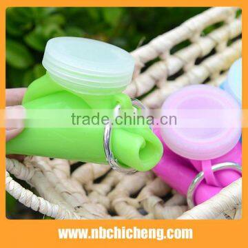 Silicone Outdoor Sports Bottle Silicone Foldable Water Bottle photo-3