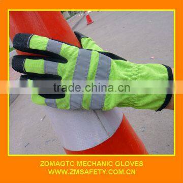 Reflective stripe traffic police glovesJRS315