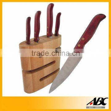 6pcs Plastic Handle Stainless Steel Steak Knife photo-4