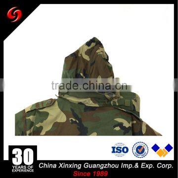 Civilian M65 Field Jacket in Woodland Camouflage Windproof Camo Military Army Uniform photo-4