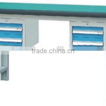 Metal Industrial Workbench With Drawer photo-2