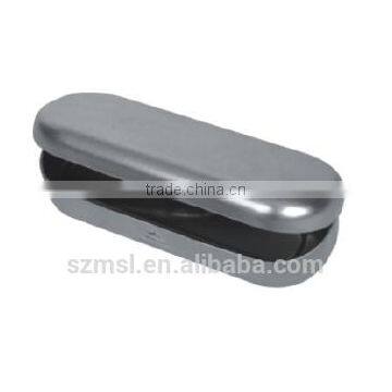 Metal Tin Glass Box ,glass Tins Packaging With Opened Lid photo-2
