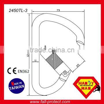 ANSI-2407TLP Certified Steel Optinal Captive Eye ANSI Carabiner photo-6