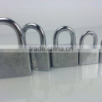Berrylion Tools Polished 70mm Tri-circle Padlock With Keys photo-3