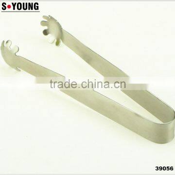 39056 6 Inch Mini Stainless Steel Kitchen Tongssalad Ice Tongs Tea Tongs