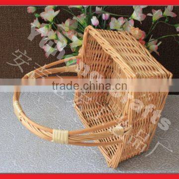 Boat Shaped Willow Basket Wholesale photo-4
