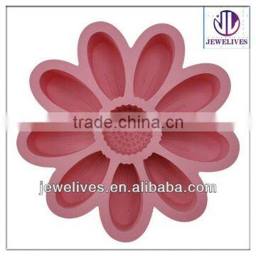 2013 Special design silicone flowerpot cake mould